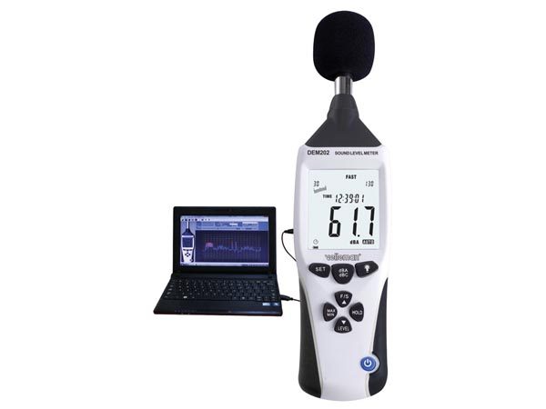 Sonomètre DEM202 professionnel welleman- sonorisation - mesure