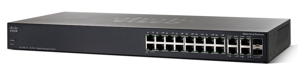 Cisco Cis Sg 300-20 20-port Gigabit Géré Interrupteur 