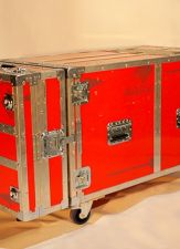 Flightcase pour 25 micros et flightcase pour 20 pieds micro