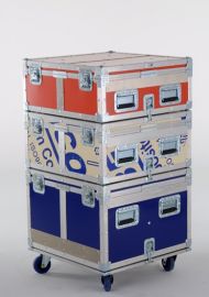 Flightcases empilables et clipsables